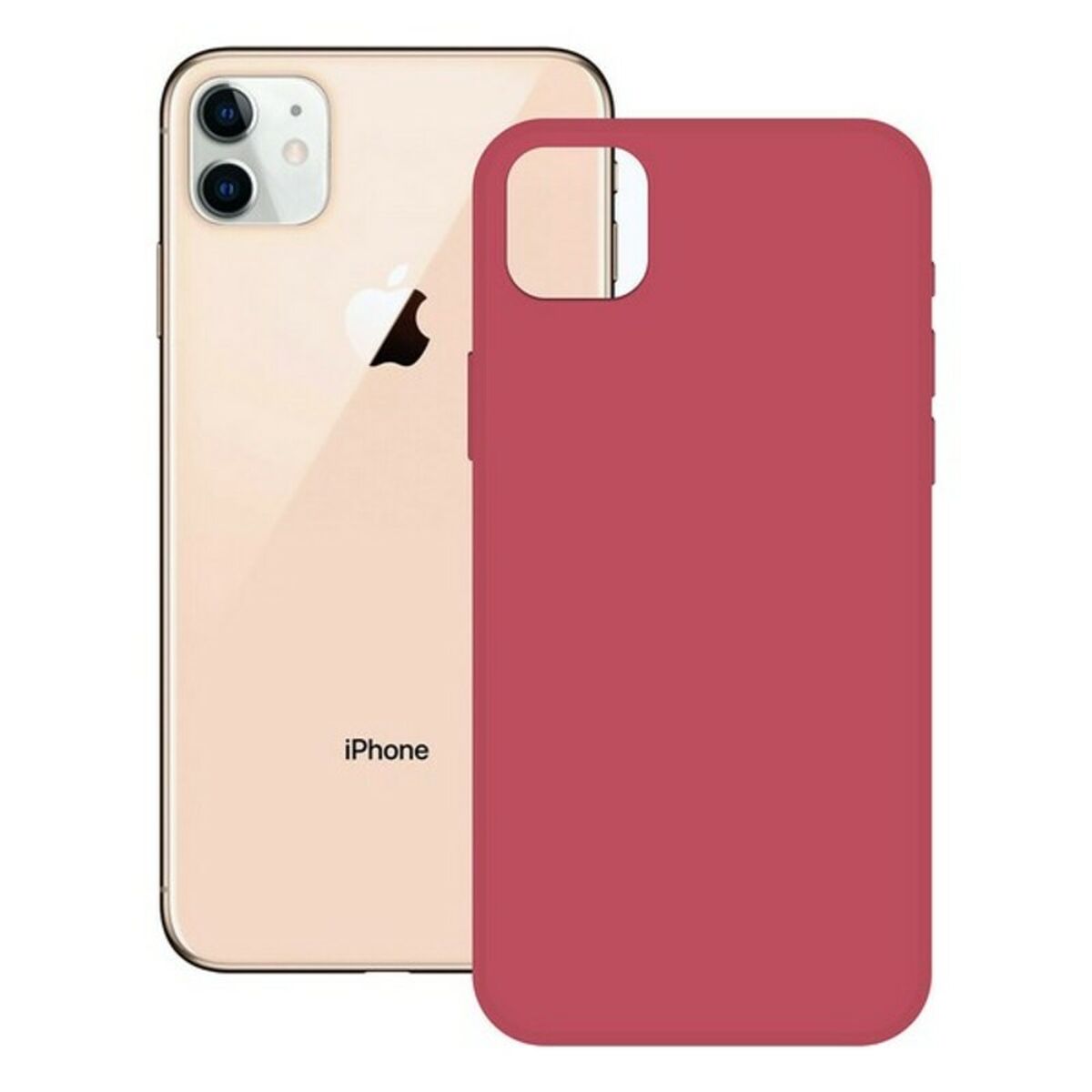 Mobiliojo telefono dėklas iPhone 12 KSIX Soft Silicone iPhone 12 Mini
